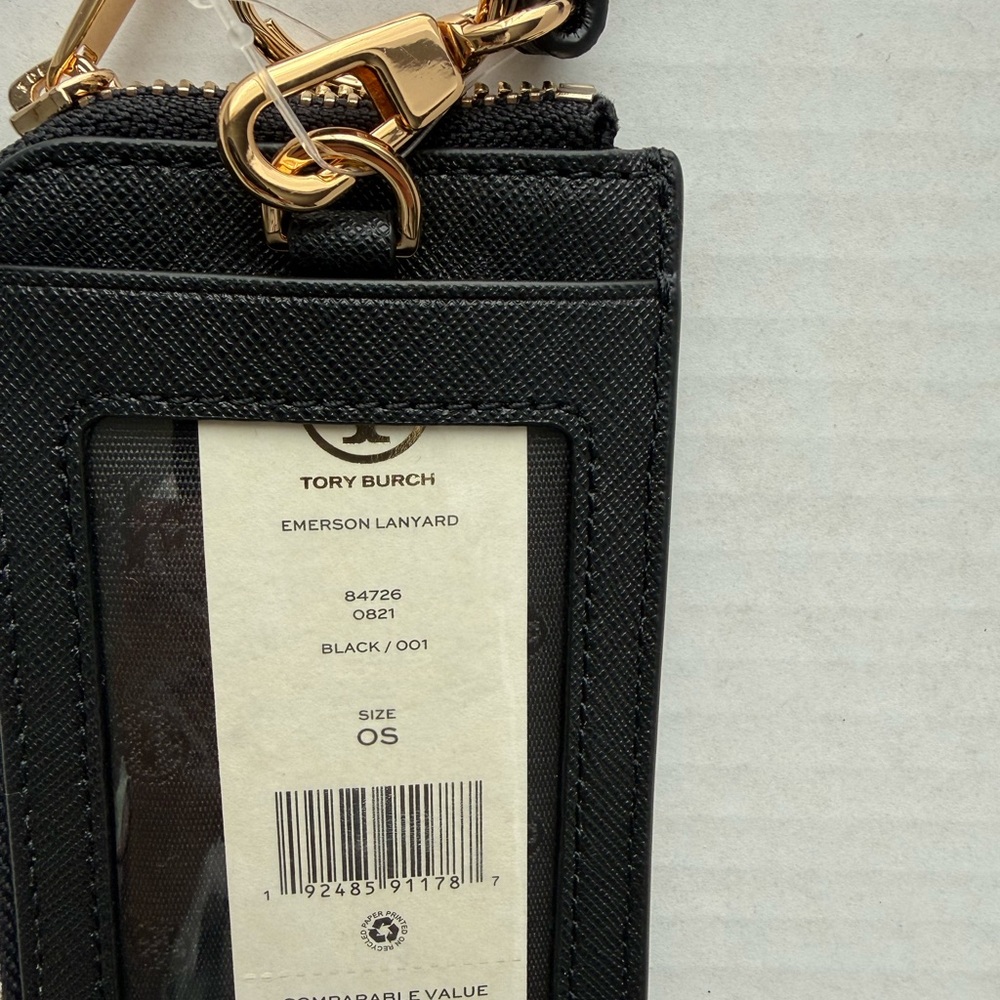 Tory Burch Emerson Black Lanyard - Picture 3 of 9